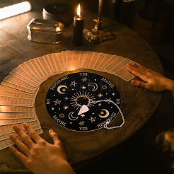 Ahademaker 1 шт. конус/шип/маятник подвески из натурального розового кварца&nbsp;DIY-GA0004-32B