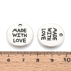 Pendentifs en alliage de style tibétain&nbsp;TIBEP-S298-023AS-LF