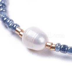 Регулируемые нейлоновые нити плетеные браслеты из бисера&nbsp;BJEW-JB04375-04