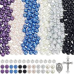 DIY-Sets zur Schmuckherstellung mit Rosenkranzperlen&nbsp;DIY-SC0031-65