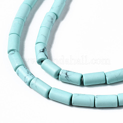 Filo di perline turchesi sintetici&nbsp;X-G-S366-076B