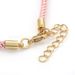Fabrication de bracelet en cordon de nylon réglable&nbsp;MAK-F026-B06-G