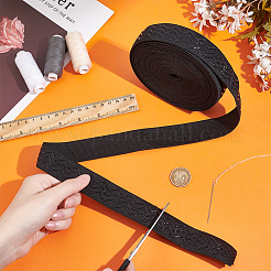 10 Yards rutschfeste elastische Strickschnur aus Polyester&nbsp;SRIB-BC0001-26