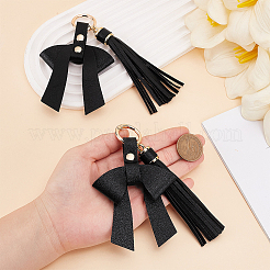 2 pendentif décoratif en cuir PU&nbsp;HJEW-OC00345