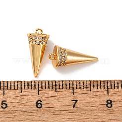 Латунные микро проложить кубического циркония подвески&nbsp;KK-K382-56G