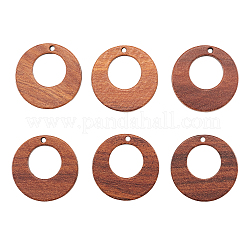 Подвески из орехового дерева 20шт&nbsp;WOOD-CJ0001-23