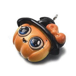 Подвески из непрозрачной смолы на хэллоуин&nbsp;CRES-D318-02B-P