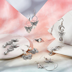 DIY-Sets zur Herstellung von Schmetterlings-Ohrhängern&nbsp;DIY-SC0018-68