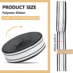 Ruban polyester rayé de 22.5 m&nbsp;OCOR-BC0008-88B