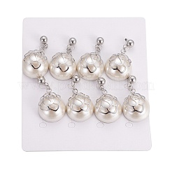 Orecchini pendenti in acciaio inossidabile 304&nbsp;EJEW-F234-25P