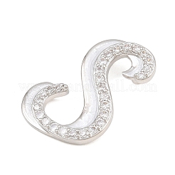 Messing micro pave klare zirkonia anhänger&nbsp;CU-CBA8481-01P-S
