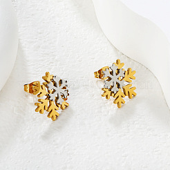 Pendientes de acero inoxidable 304 para mujer&nbsp;WGCD618-01