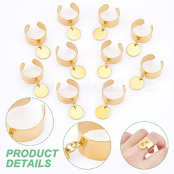 Кольца-манжеты из нержавеющей стали 304&nbsp;RJEW-UN00013