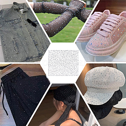 12 шт. стеклянный стразы для горячей фиксации&nbsp;DIY-FG0008-48