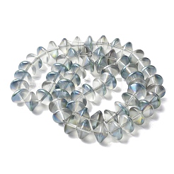 Chapelets de perles en verre électroplaqué&nbsp;EGLA-G038-01A-HP01