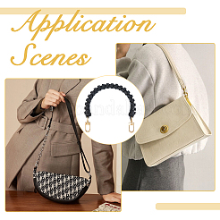 Ручки для сумок из микрофибры и кожи&nbsp;PURS-WH0008-08A