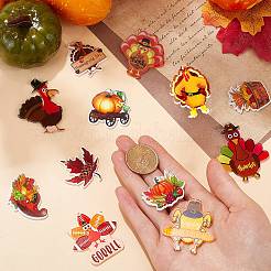 24 шт. 12 стиля подвески из смолы и акрила на День благодарения&nbsp;RESI-SC0003-25