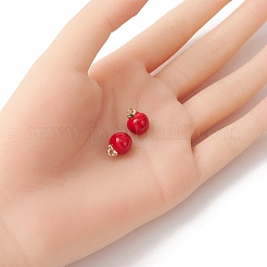 2шт латунные эмалированные подвески&nbsp;KK-YW0001-88