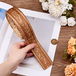 Bordure de papier peint imperméable auto-adhésive en mousse pvc 3d&nbsp;DIY-CP0013-02A