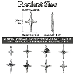 Ciondoli in lega 32 pz 8 stili styles&nbsp;FIND-CJ0006-01