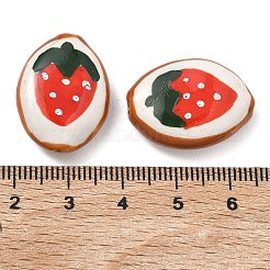 Perles en porcelaine manuelles&nbsp;PORC-F012-02B
