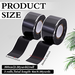 Nastro isolante autoadesivo in silicone da 300 cm per tubi&nbsp;AJEW-WH0077-261