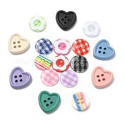 200 шт. пуговицы из смолы&nbsp;BUTT-CJ0001-06