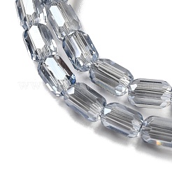 Стеклянные бусины с гальваническим покрытием &nbsp;EGLA-D031-01-28