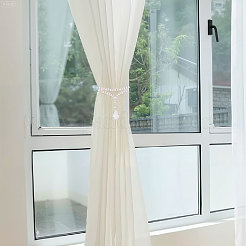 2 pieza de clips para sujetar cortinas de vidrio con forma de lágrima&nbsp;HJEW-GO00231