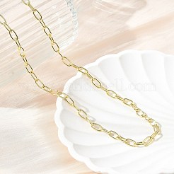 Колье из медной скрепки&nbsp;X-NJEW-A042-03G