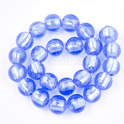 Perline di vetro murano fatto a mano&nbsp;FOIL-R054-12mm-1