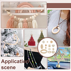 Деревянные наборы для самостоятельного изготовления бижутерии&nbsp;DIY-PH0030-05