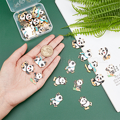 Подвески из сплава эмали 30шт 5 стиля&nbsp;FIND-SC0003-09