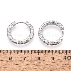 Серьги-кольца из нержавеющей стали 304&nbsp;STAS-T074-51P