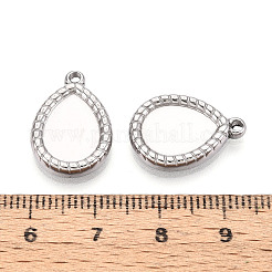 Cabochon pendenti in acciaio inossidabile 304&nbsp;STAS-T067-67P