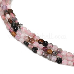 Натуральный сливовый цвет турмалиновый бисер пряди&nbsp;LS-G-RM2025-A29