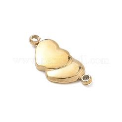 Dijes conectores de doble corazón de acero inoxidable 304&nbsp;STAS-B140-06G
