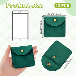 Sacchetti di velluto gioielli&nbsp;ABAG-WH0045-33A