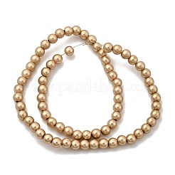 Гальванические нити из синтетических немагнитных гематитовых бусин&nbsp;G-H327-D01-01A