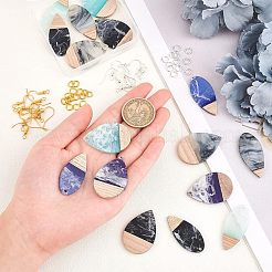 Kits de fabrication de boucles d'oreilles&nbsp;DIY-OC0007-12