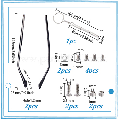 Аксессуары для ножек очков из сплава&nbsp;FIND-GA0007-35A