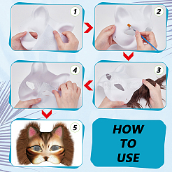 Наборы для маскарадных масок своими руками&nbsp;AJEW-WR0002-85