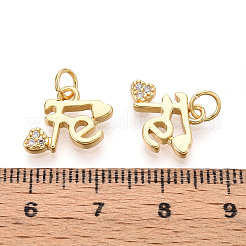 Латунные микро проложить кубического циркония подвески&nbsp;KK-N265-31G