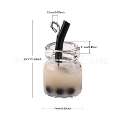 Стеклянные подвески для бутылок&nbsp;X-CRES-S359-01B