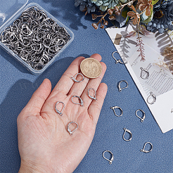 250 шт. фурнитура для сережек из нержавеющей стали 304&nbsp;STAS-ME0001-04