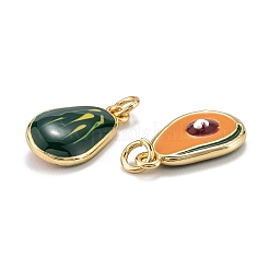Messing Emaille Anhänger / charms&nbsp;LS-KK-A155-05G