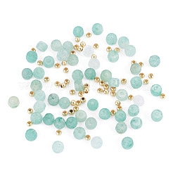 50pcs perles d'aventurine vertes naturelles&nbsp;G-TAD0001-15B