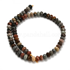 Бусы из натурального алашанского агата&nbsp;G-Z111-A39-01