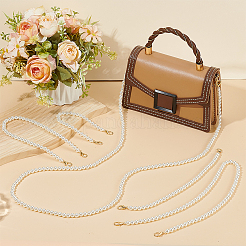 5 stücke 5 arten abs imitation perle runde perlen tasche ketten&nbsp;PURS-AR0001-03