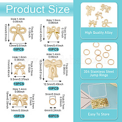 50 шт. подвески из сплава в виде банта&nbsp;FIND-TA0008-62